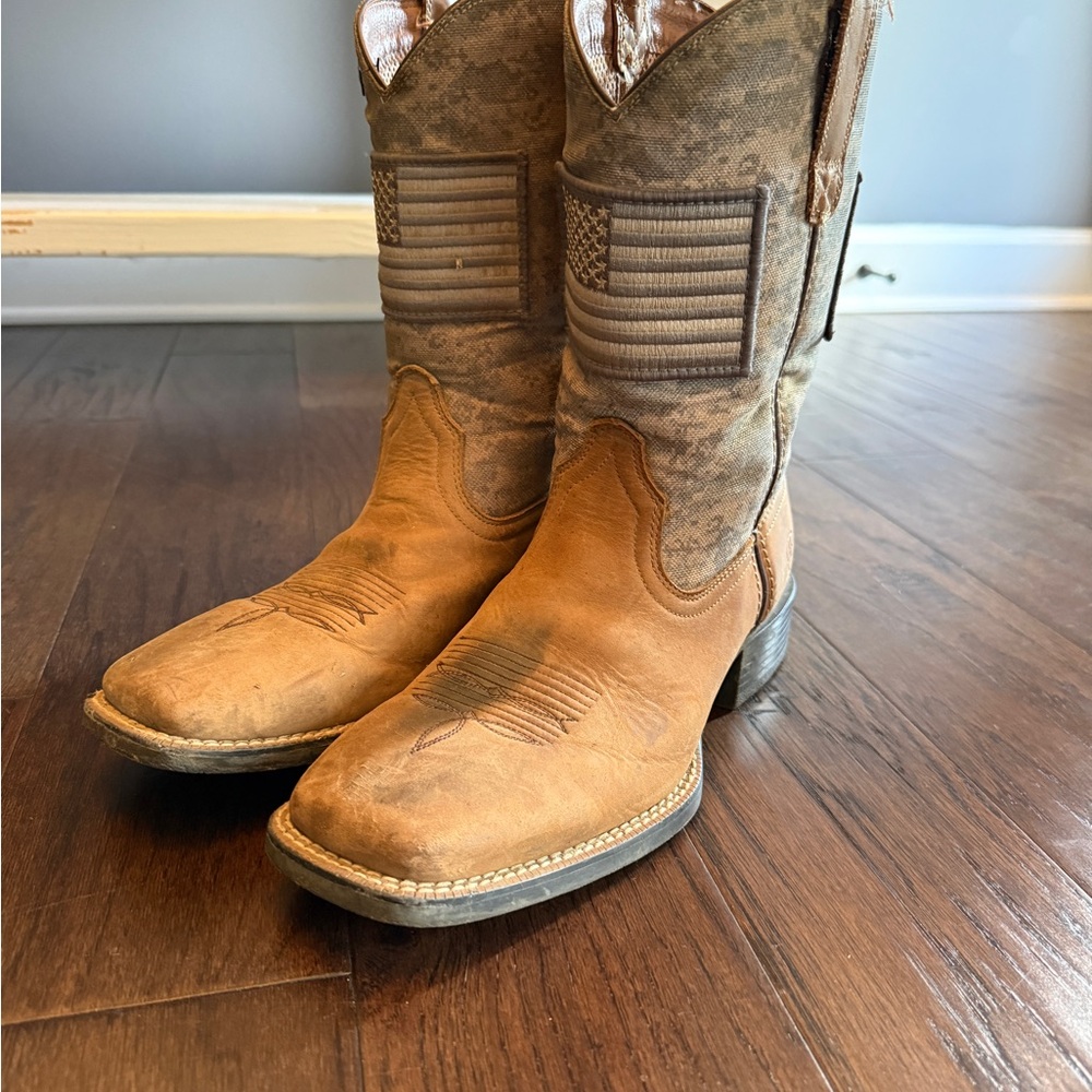Ariat Western Boots in Rich Brown Leather